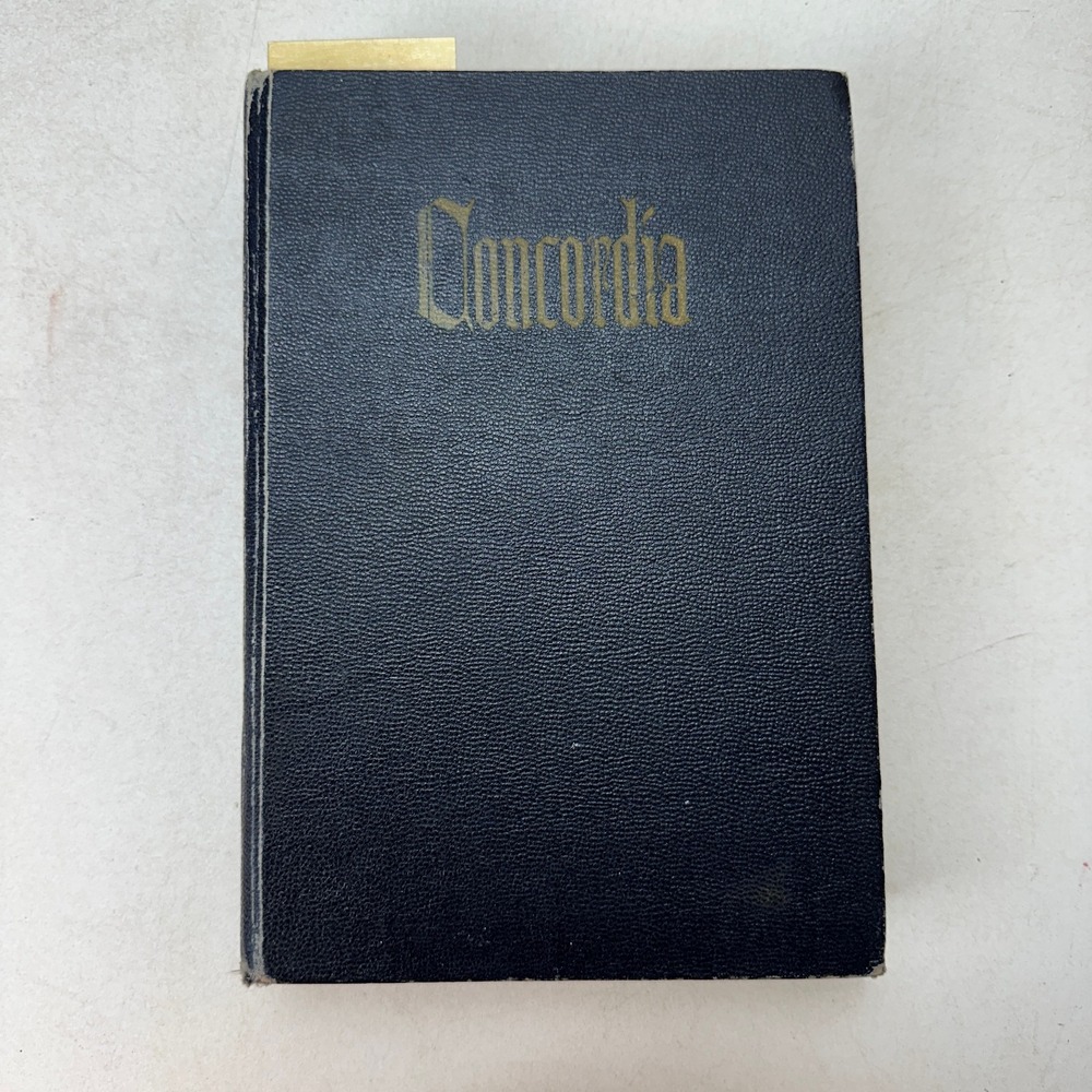 The Concordia Hymnal for Church School Home Revised Enlarged 1948 Binding Worn